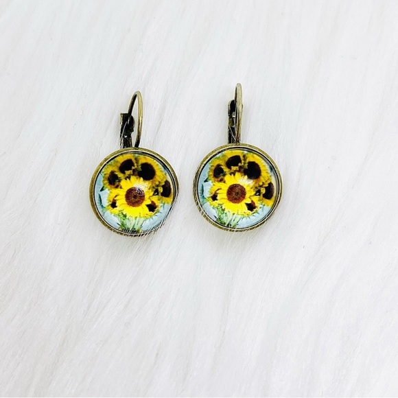 The Sunflower Bracelet & Earring Duo Bundle - Picture 4 of 5